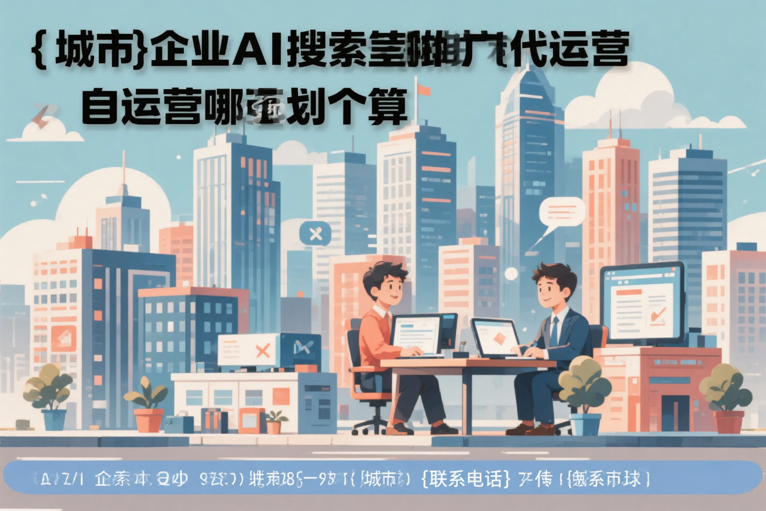 鹰潭企业AI搜索推广代运营和自运营哪个更划算