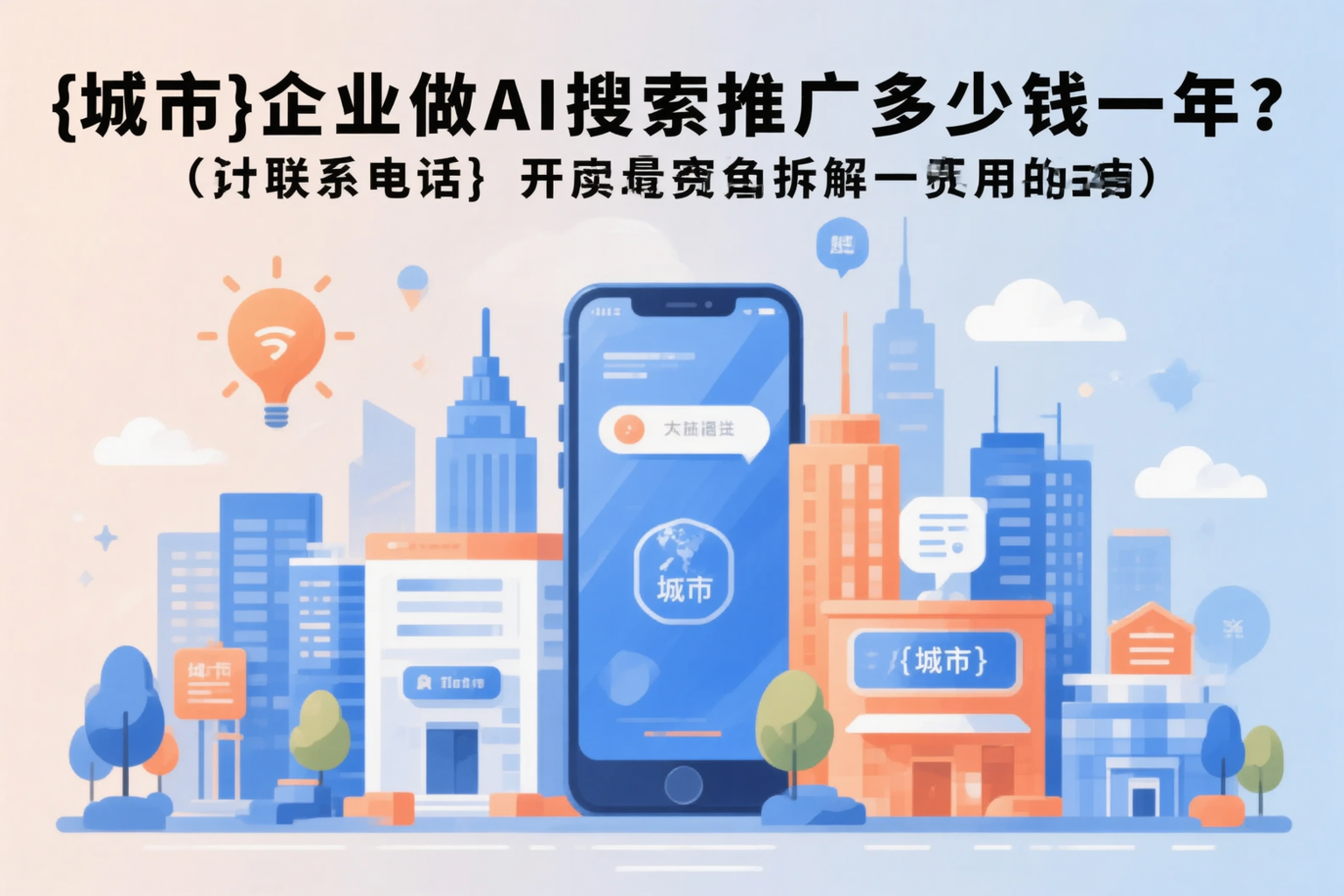 鹰潭企业做AI搜索推广多少钱一年？真实费用拆解