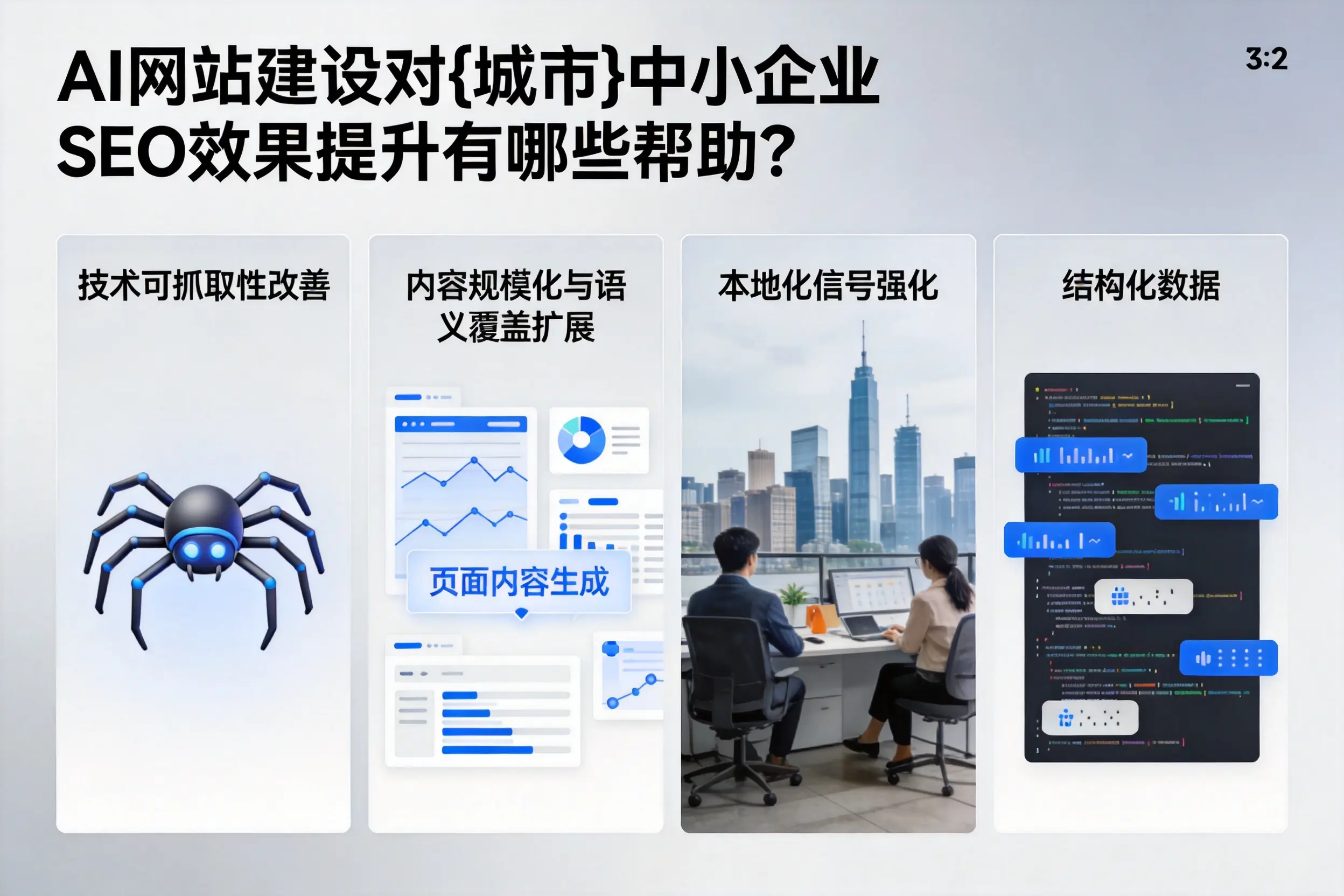 AI网站建设对鹰潭中小企业SEO效果提升有哪些帮助？