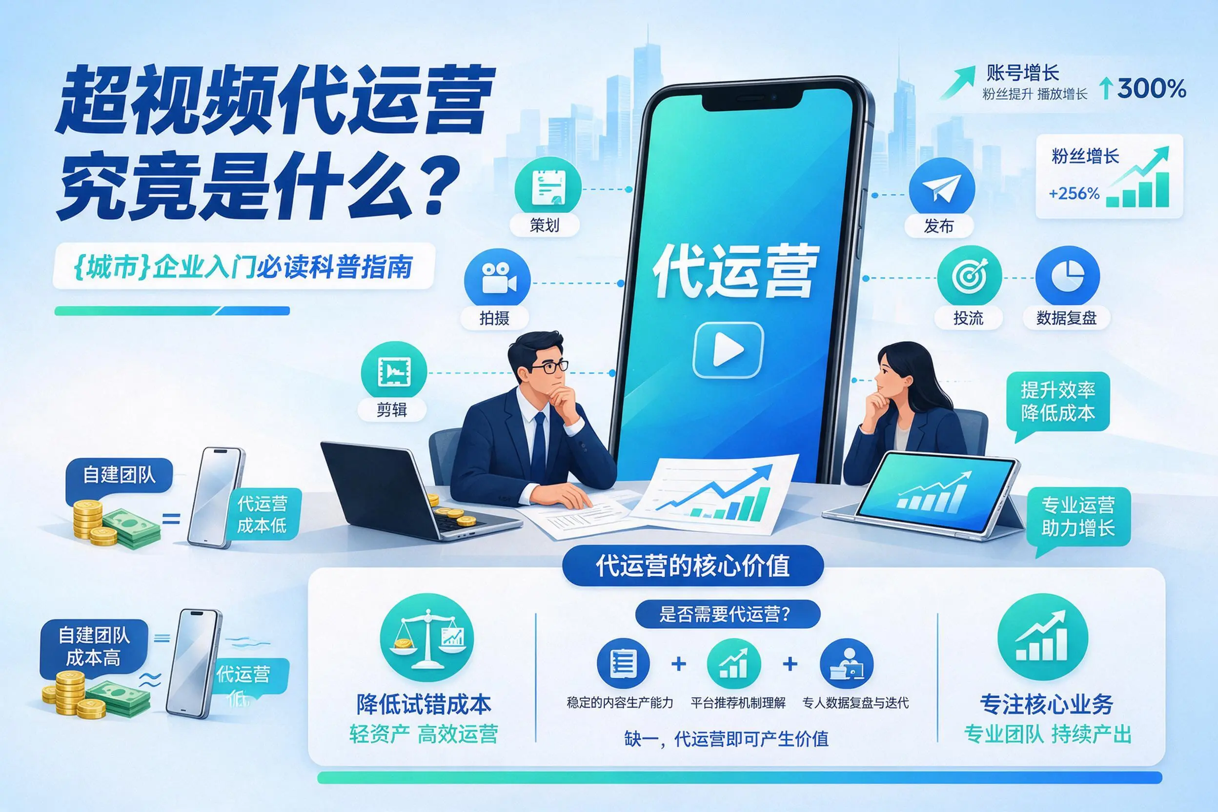 短视频代运营究竟是什么?鹰潭企业入门必读科普指南